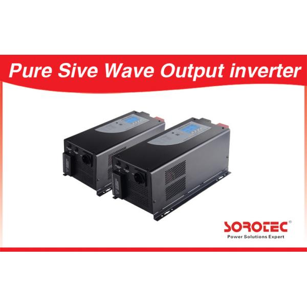 Quality Sine wave Output Solar Power Inverters visual alarm with Circuit breaker for sale