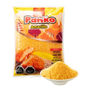 China 1kg 10kg Package Panko Yellow Breadcrumbs Crispy Bread Crumbs For Asian Supermarket on sale
