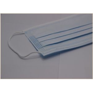 Breathable Disposable Surgical Mask , Protective 3 Ply Surgical Face Mask