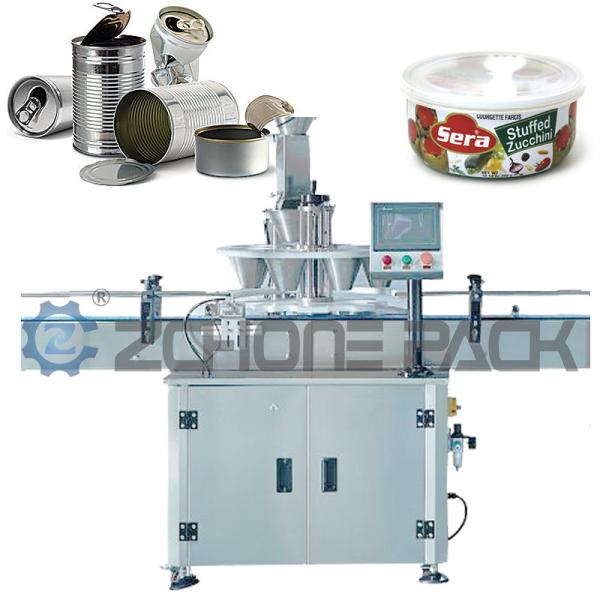 Buy cheap Plastic Iron Aluminum Can Filling Machine Automatic Turntable Feeder from wholesalers