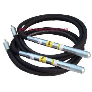 Construction Machinery 6m Length Concrete Vibrator With Spring