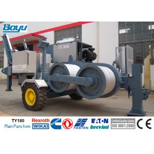 Buy cheap 19t Overhead  Tension Stringing Equipment Hydraulic Puller with Cummins Diesel Engine from wholesalers