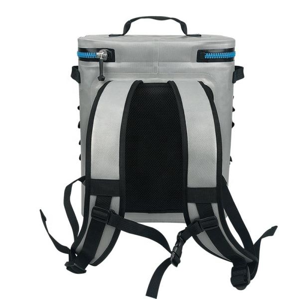 Buy cheap Light Grey Thermal Soft Cooler Backpack Water Resistant Multipurpose from wholesalers
