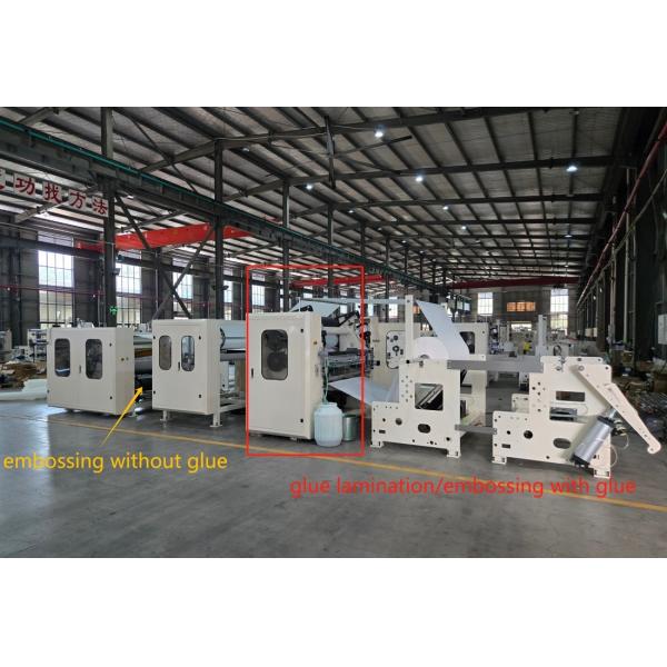 Glue Lamination Small Toilet Paper Roll Making Machine Kitchen Towel Rewinding Machine