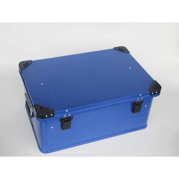 Quality Customized Painting Aluminum Storage Case With 1.0mm Thickness Aluminum Panel In Blue Color for sale