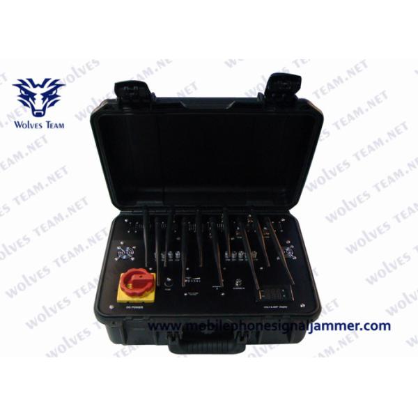 Quality Durable Waterproof Outdoor WIFI GPS Jail Cell Phone Signal Prison Jammer With Remote Control for sale