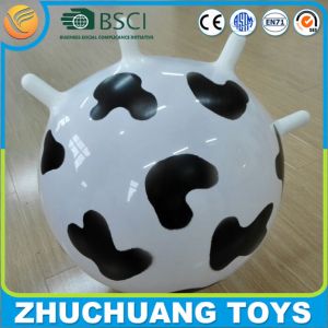 Buy cheap milk cow pattern gymnic hopper balls with handles product
