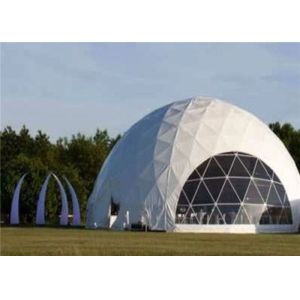 Typical Structure Geodesic Dome Tents For Large Commercial Activities