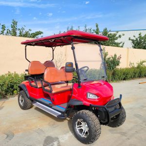 Buy cheap Electric 4 Seater Off-Road Golf Cart With Underseat Storage Compartment And 220V Charging Input Voltage from wholesalers