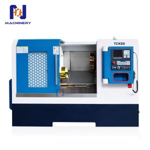 Buy cheap TCK50A Slant Bed CNC Lathe Machine With Light Duty Turning And Milling Function from wholesalers