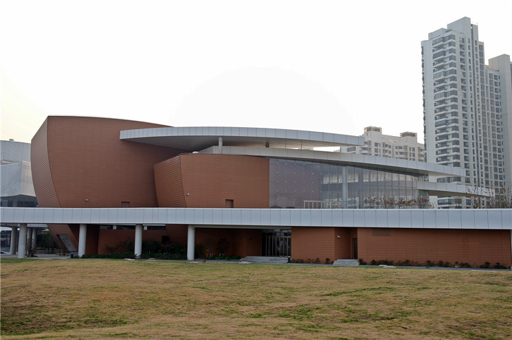 Buy cheap Anti - Fire Rainscreen Curtain Wall Cladding Systems With Hollow Structure product