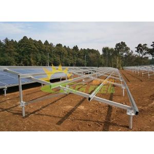 China Flat Rooftops Solar Panel Racking System With Professional Structure on sale