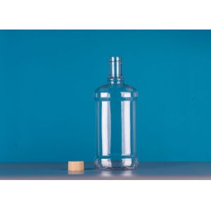 Buy cheap BPA FREE Plastic 500Ml Juice Bottles With Lids Screen Printing from wholesalers