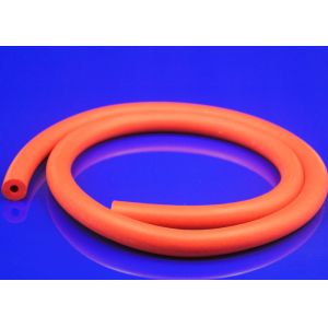 Buy cheap Ecofriendly Sponge Rubber Silicone Foam Tube Orange Various Specifications from wholesalers