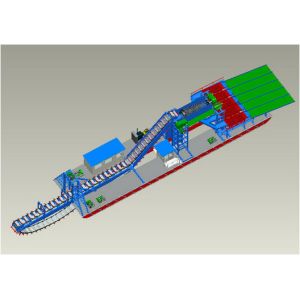 Buy cheap Customized River Sand Dredger Modern Design Convenient Bucket Chain Dredger from wholesalers
