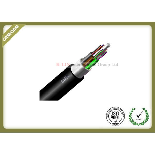Outdoor fiber optical cable GYFTA Loose tube non-metallic with aluminum tape