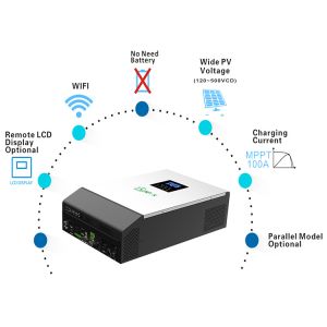 New Style Inverter Solar Power System 10kw Off Grid Solar System Complete Kit