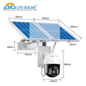 Buy cheap Image Sensor Security 4G CCTV Solar Camera CMOS from wholesalers