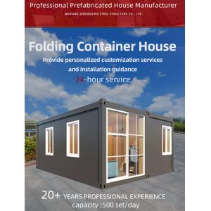 Buy cheap Steel 20ft Foldable Container House for Affordable and Sustainable Living Solution from wholesalers