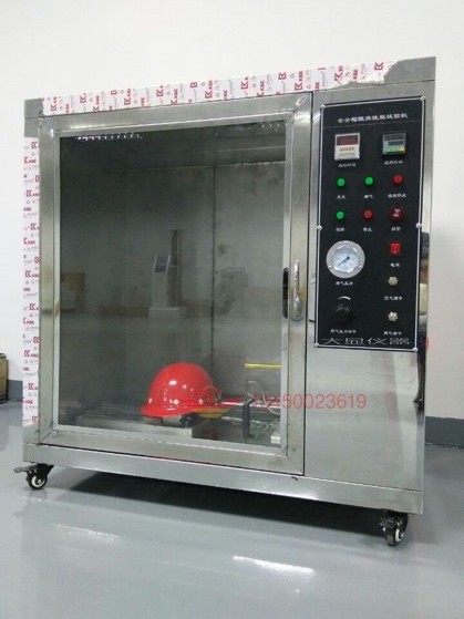 Quality IS0 3873 Safety Fire Testing Equipment , Helmet Flammability Test Chamber for sale