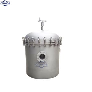 Stainless Steel Multi Cartridge Filter Housing, 1-100μm Filtration Accuracy,