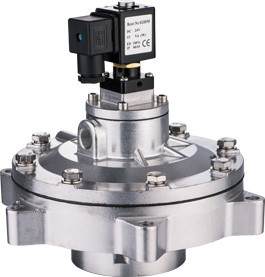 Quality Solenoid Diaphragm Valve F Type , Thread Port DN62 Submerged Pulse Jet Valve for sale