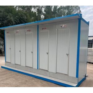 Portable 20 Feet Container Prefab House Toilet