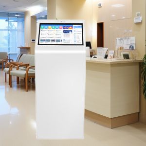 Buy cheap 21.5" All-in-One Self Service Touch Screen Kiosk for Hospitals Banks Finance With Automatic Queuing & Query Information System from wholesalers