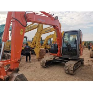 Buy cheap Flexible Action 7T ZX75 Used Hitachi Mini Excavator from wholesalers