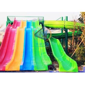 Fiberglass Large Pool Slide Swimming Pool Water Slide With Pool
