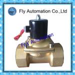 Buy cheap 3inch Operated Directly 76mm Water Solenoid Valves , Threaded 2 Way Brass valves from wholesalers