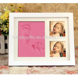 Buy cheap Wooden Baby Clay Frame Customized New Style Baby Photo Frame from wholesalers