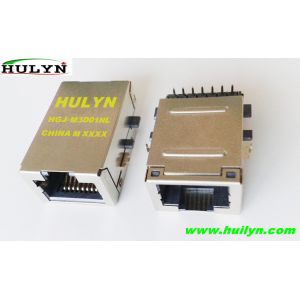 Buy cheap RJ45 With Transformer Jacks SMD 1000BASE from wholesalers