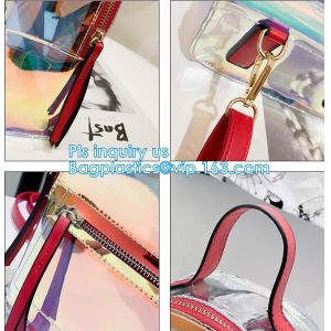 Promotion school waterproof pvc clear backpack for kids, transparent clear pvc