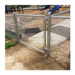 Galvanized Chain Link Fence for Outside Garden Sports Ground in Hot Dip