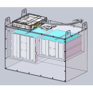 China 80v300ah Lithium Iron Phosphate Battery Pack Excavator Lithium Battery on sale