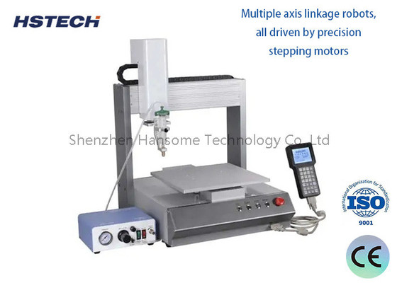 Quality 4Axis Working Tabletop Soldering Machine with Automatic Cleaning Function for sale
