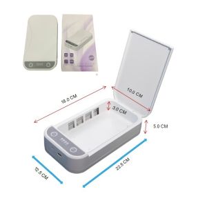 Buy cheap UV Ultrasonic Cellphone Deep Disinfection Sterilization Box Bag Cleaner from wholesalers