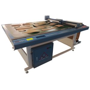 Tungsten Steel Blade Inkjet Paper Flatbed Cutting Machine 1200x900mm