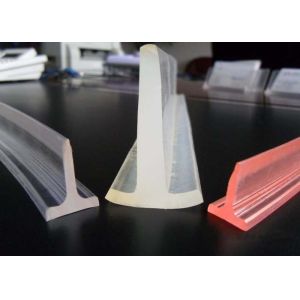 Buy cheap Industrial Extruded Polyurethane PU T Profile conducting bar extrusion baffle from wholesalers