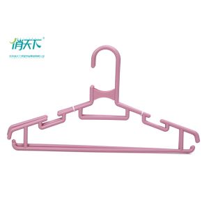 Buy cheap Betterall Curved Garment Usage Plastic Material Pink Plastic Hangers from wholesalers