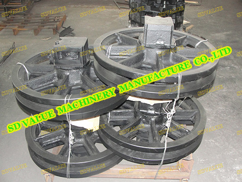 Buy cheap HITACHI SUMITOMO Crawler Crane SCX300-C Front Idler Assy from wholesalers