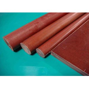 Good Insulation Cotton / Paper Phenolic Rod Smooth Length 1 - 3m
