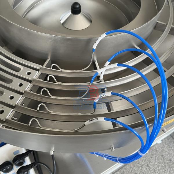 Multi Lane Bowl Feeding System Plastic Parts Vibrating Feeder Power 1000W