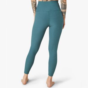 Buy cheap Curve Flattering High Waisted Workout Leggings Tights Overlapping from wholesalers