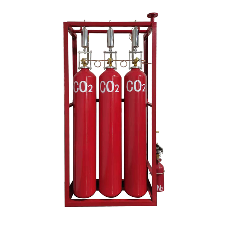 Buy cheap 70L High Pressure CO2 Fire Suppression System 42kg Capacity from wholesalers