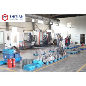 Twin Screw Extruder Screw Segment For Plastic Compounding Line