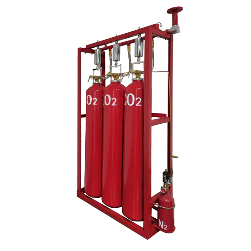 Buy cheap 70L High Pressure CO2 Fire Suppression System 42kg Capacity from wholesalers