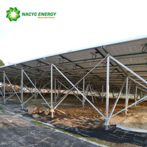 Buy cheap Anodized Aluminum Solar Ground Mount Solar Racking Systems Solar Panel Mounting System from wholesalers