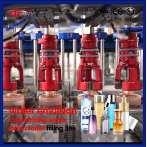 6 Heads Cosmetics Filling Machine Lotion Bottle Filler PLC Control